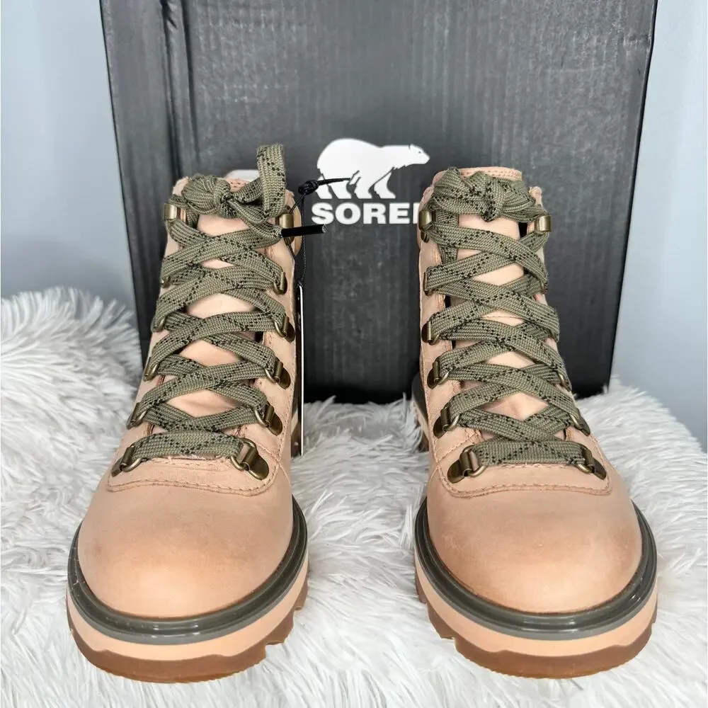 SOREL Lennox Hiker Boot Size 7.5 Camel NEW